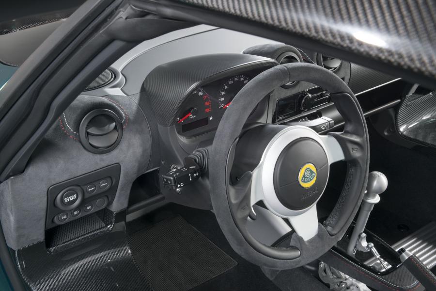 Интерьер Lotus Exige Cup 430 2017 года  (WW) (фото 4 из 20)